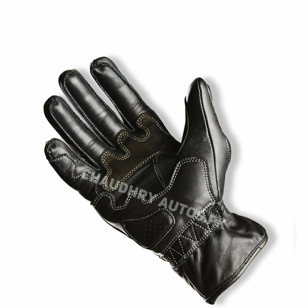 Guanti Da Equitazione AK Classic In Pelle Pieno Fiore - Con Chiusura Velcro, Traspiranti, Taglie Da XXS A XXL